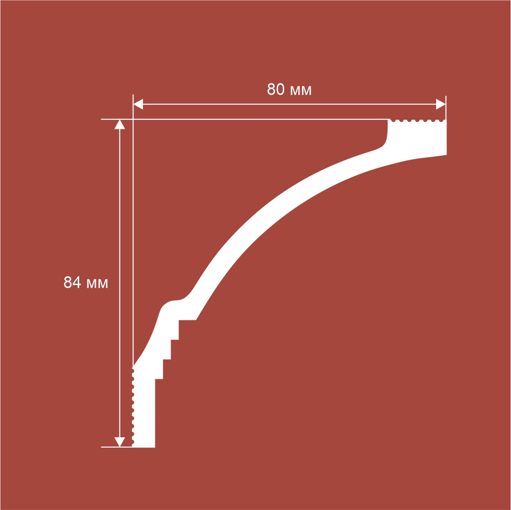 Карниз Cosca Ecopolimer KX064