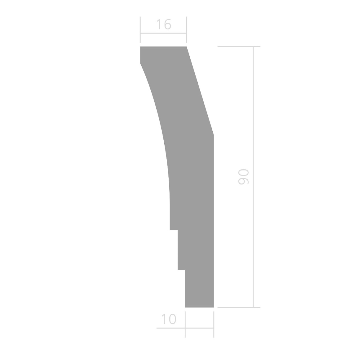Карниз Ultrawood CR 0026 i 2.00