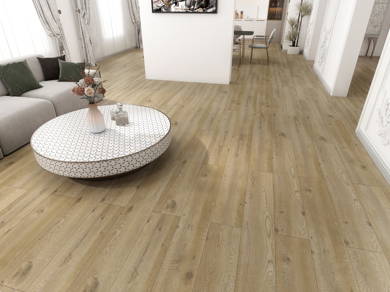 SPC ламинат AquaMax Sander 45018 Дуб Торро