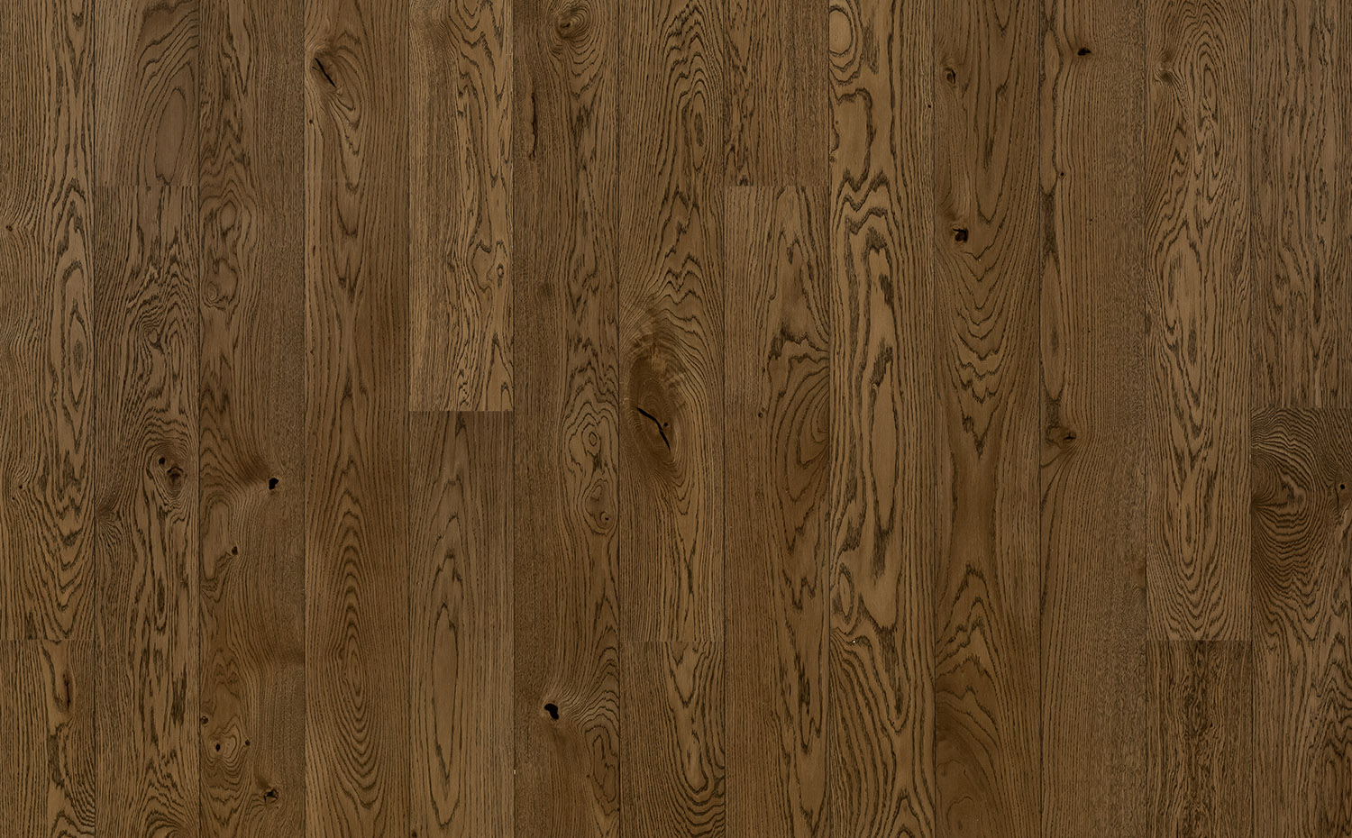 Паркетная доска Polarwood Elegance Дуб Артист коричневый масло 2v 1п